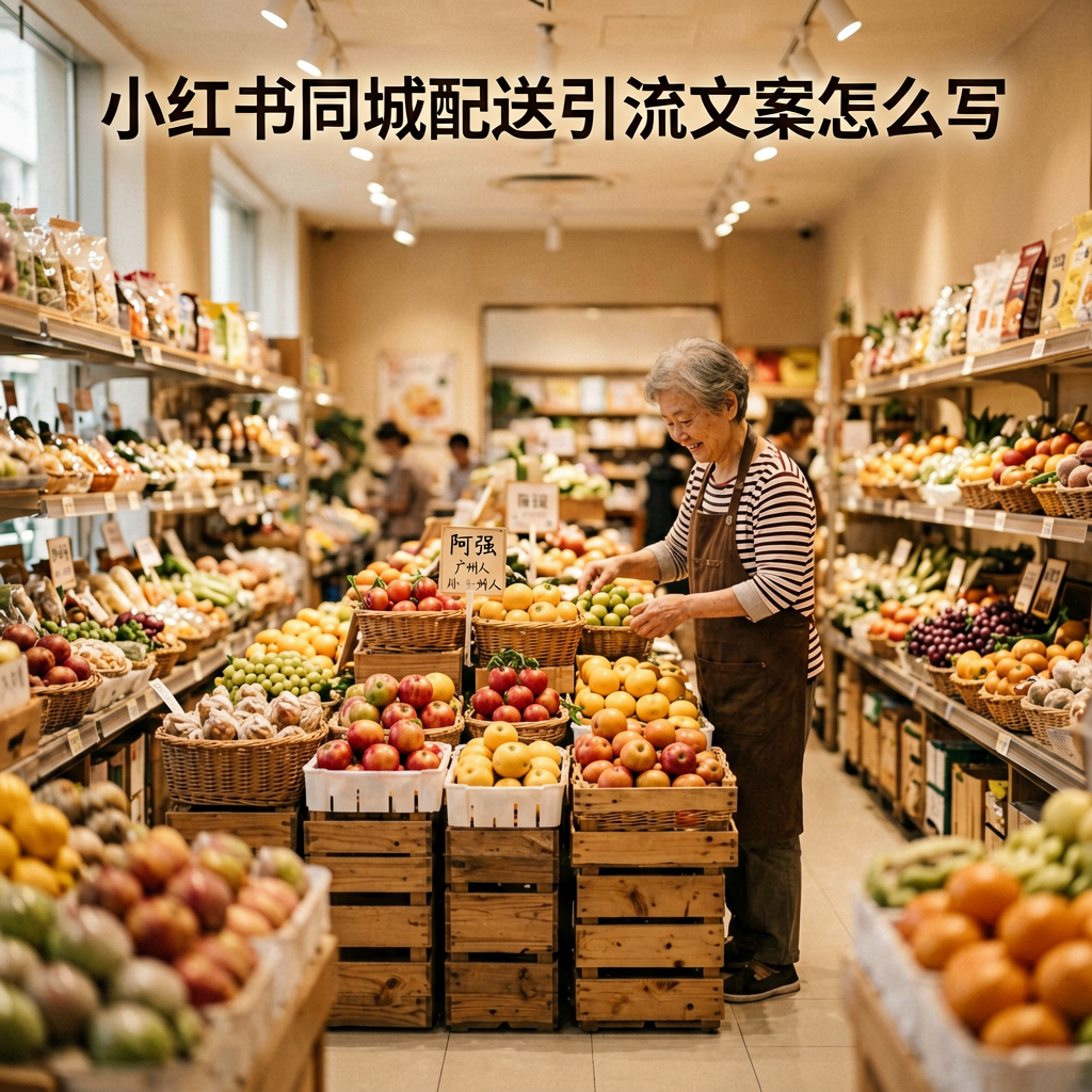水果店小红书同城配送引流文案怎么写,实体水果店怎么靠小红书内容拉来配送订单 水果店同城配送