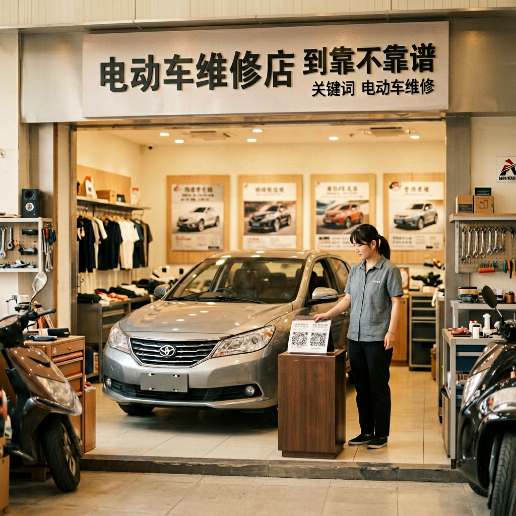 电动车维修店本地搜索引流到底靠不靠谱,实体修车店怎么让客户搜到自己的店 电动车维修店引流