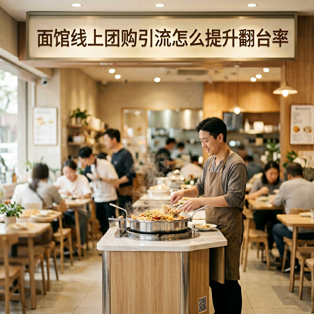 面馆线上团购引流怎么提升翻台率,实体面馆的团购套餐到底怎么设计才能赚钱 面馆团购